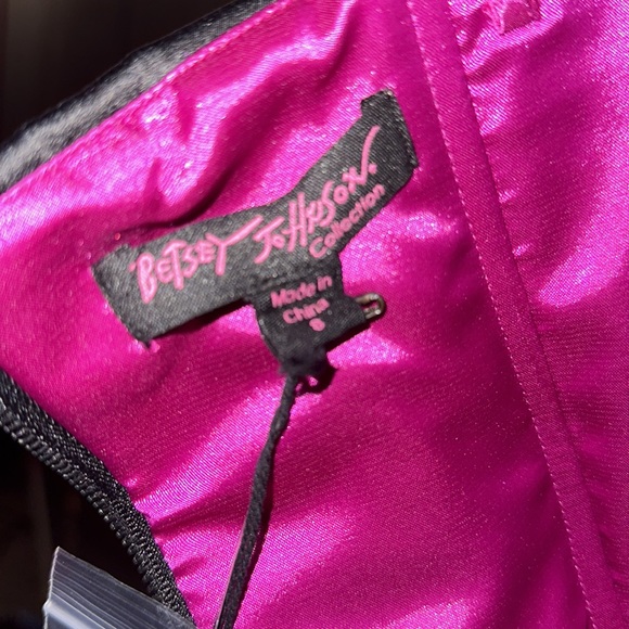 Betsey Johnson Black Strapless Dress - Picture 7 of 11